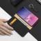Samsung Galaxy S10 Plus - DUX DUCIS Äkta Läder Fodral - Svart