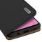 Samsung Galaxy S10 Plus - DUX DUCIS Äkta Läder Fodral - Svart