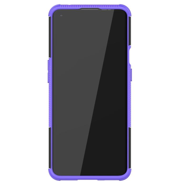 Bild 5, OnePlus 9 Pro - Ultimata Stöttåliga Skalet med Stöd - Lila
