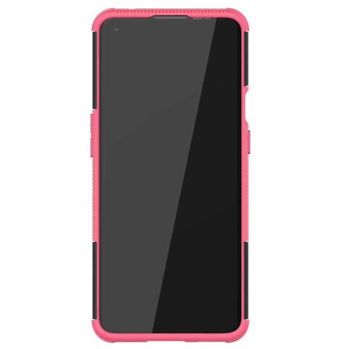 Bild 4, OnePlus 9 Pro - Ultimata Stöttåliga Skalet med Stöd - Rosa