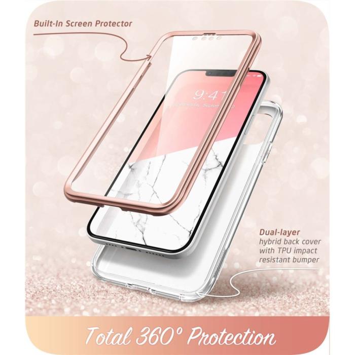Bild 2, Supcase iPhone 15 Plus / 14 Plus Skal Cosmo Marble