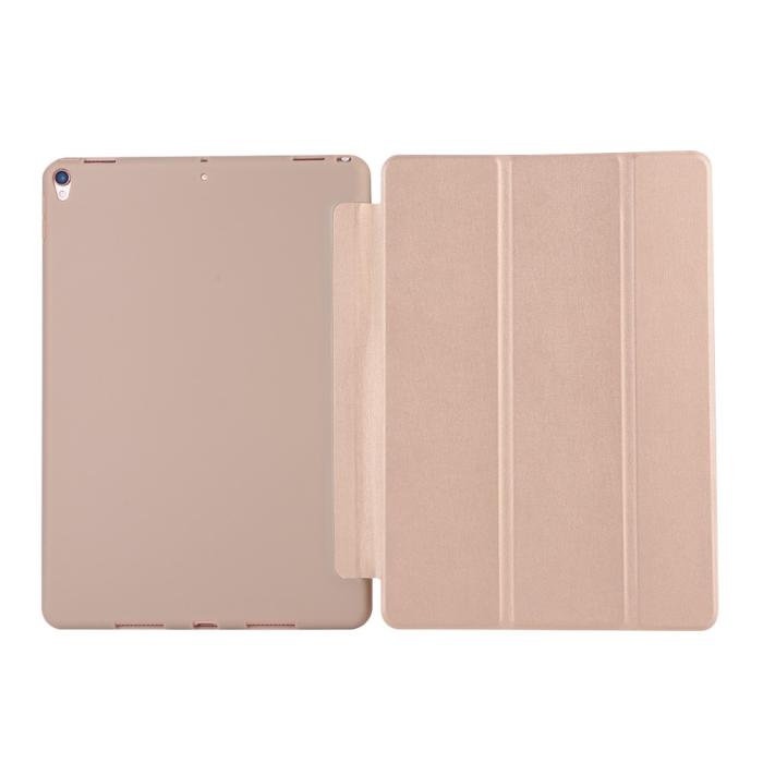 Bild 4, iPad Air 10.5 (2019) / Pro 10.5 (2017) - Tri-Fold Fodral - Guld