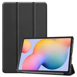 Samsung Galaxy Tab S6 Lite - Tri-Fold Fodral - Svart