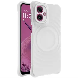 IMAK Motorola Moto G55 5G Skal Waterdrop Matt Vit