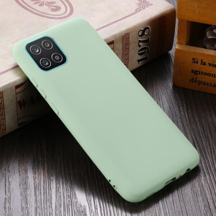 Bild 6, Samsung Galaxy A03 Skal Liquid Silikon Med Strap Grön