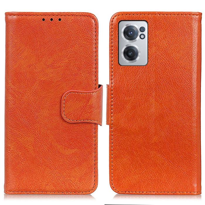 Bild 1, OnePlus Nord CE 2 5G Fodral Split Läder Ljus Brun