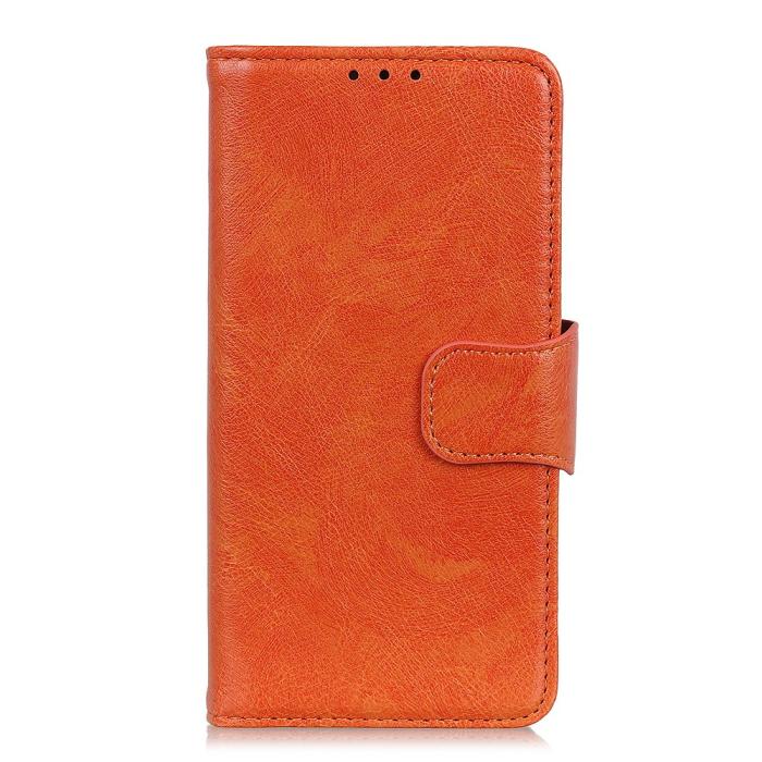 Bild 2, OnePlus Nord CE 2 5G Fodral Split Läder Ljus Brun