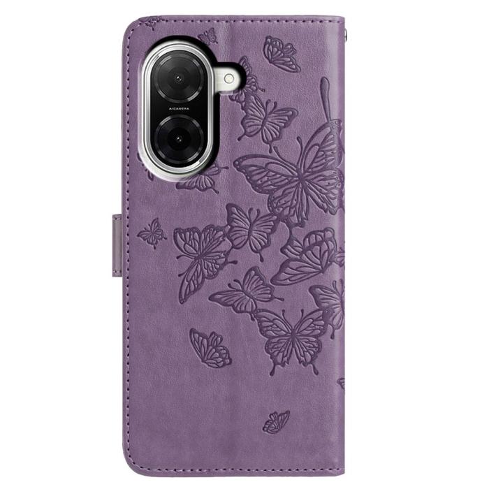 Bild 5, Xiaomi Redmi A5 Fodral Med Fjäril Tryck Lila