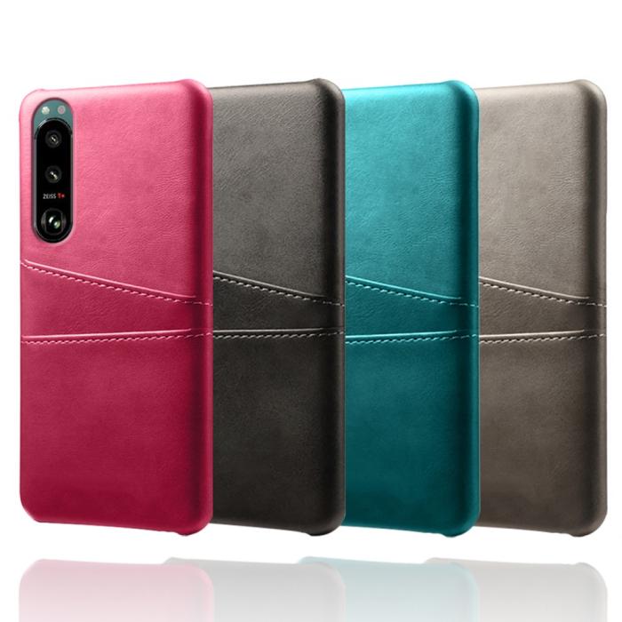 Bild 5, KSQ Sony Xperia 5 III Skal Med Kortfack Svart