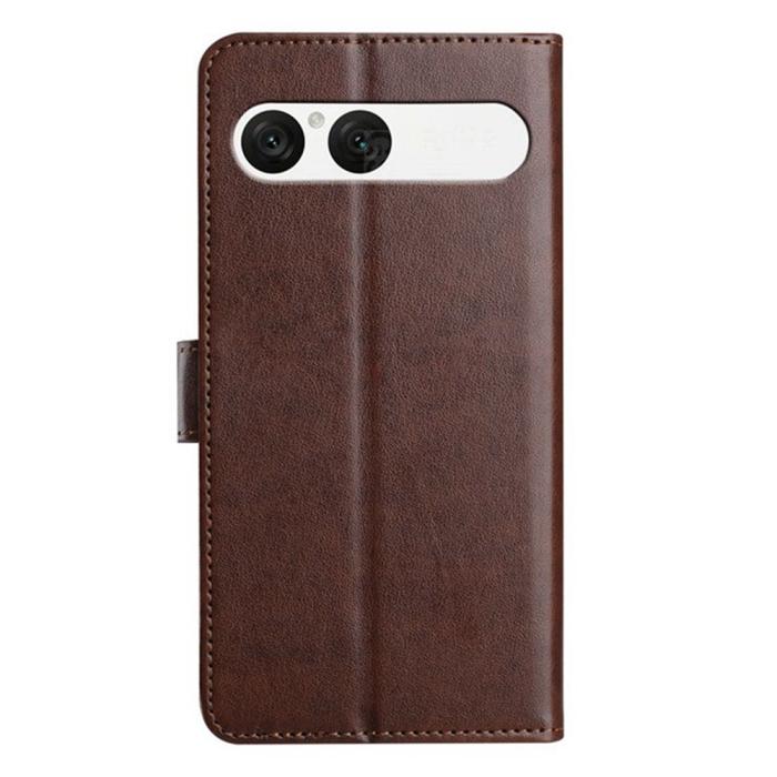 Bild 2, Sony Xperia 10 VII Fodral Multifunktionellt Läder Brun