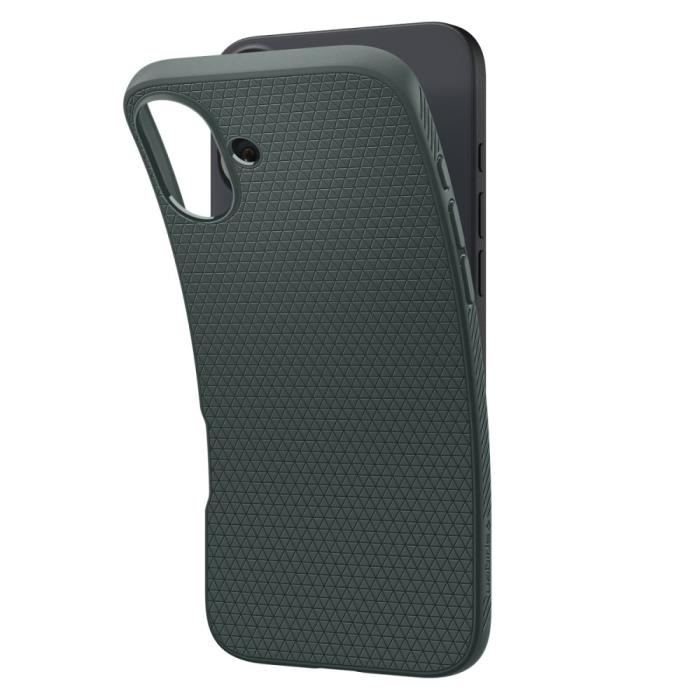 Bild 6, Spigen iPhone 16 Skal Liquid Air Abyss Green