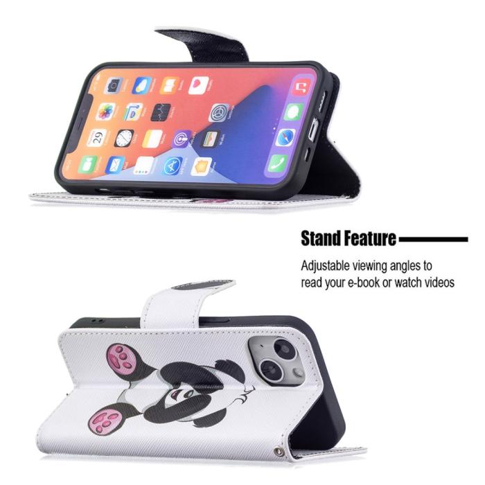 Bild 3, iPhone 15 Fodral Med Tryck Baby Panda