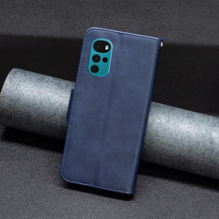 Bild 6, Motorola Moto G22 Fodral Shark Solid Blå