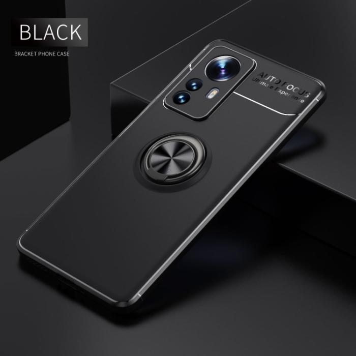 Bild 2, Xiaomi 12 Pro Skal Ring Svart