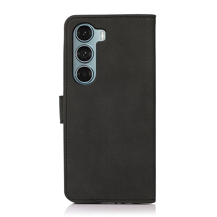Bild 3, KHAZNEH Motorola Moto G200 Fodral Retro Läder Svart