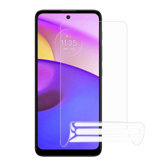 Bild 1, Motorola Moto E40 Skärmskydd Hydrogel TPU Transparent