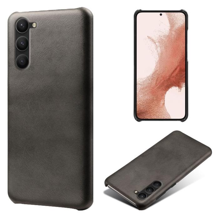 Bild 1, Samsung Galaxy S24 Plus Läderbelagt Skal Svart