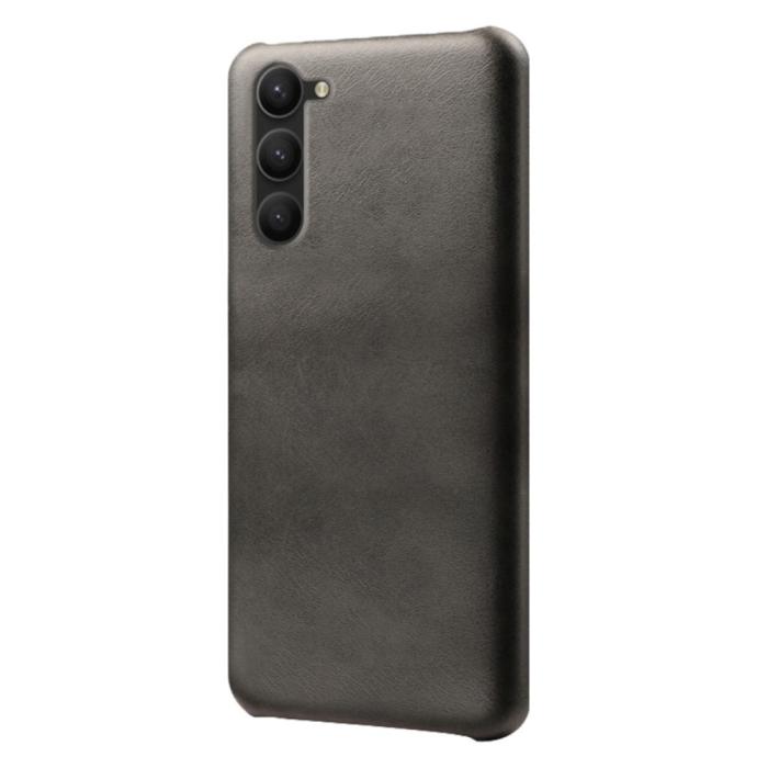 Bild 2, Samsung Galaxy S24 Plus Läderbelagt Skal Svart