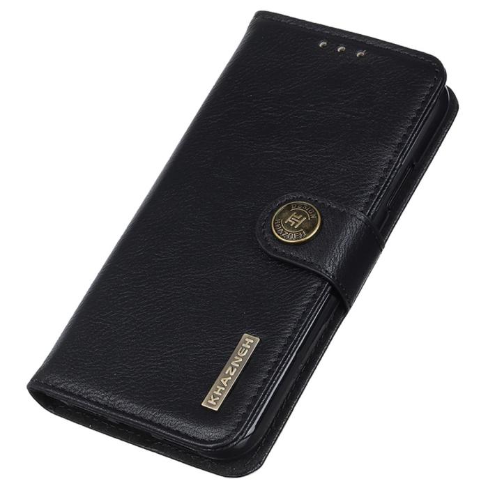 Bild 6, KHAZNEH Motorola Moto G04 4G/G24 4G Läder Fodral Svart