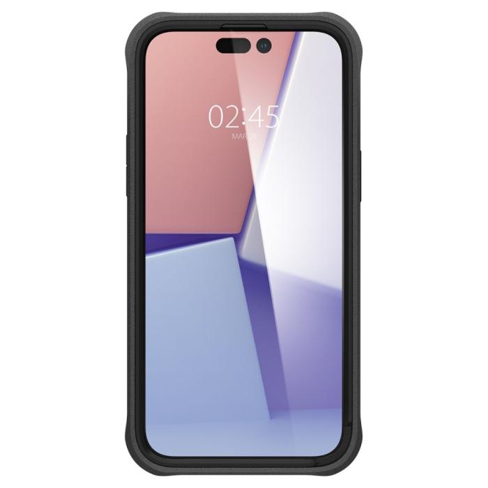 Bild 3, Spigen iPhone 14 Pro Max Skal 360 Geo Armor Svart