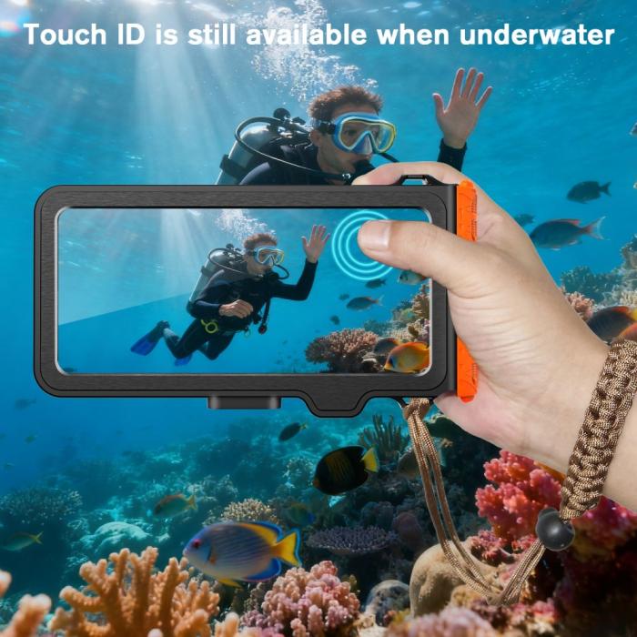 Bild 6, Tech-Protect Universal IPX8 Pro Dykning Vattentätt Fodral