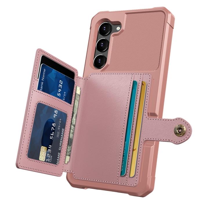 Bild 3, Samsung Galaxy S23 Skal Med Magnetisk Plånbok Rosé