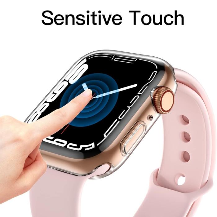 Bild 2, Apple Watch 10 42 mm Skal TPU Transparent