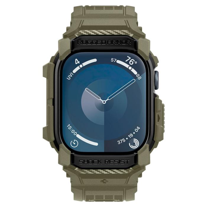 Bild 4, Spigen Apple Watch 11/10 46 mm Skal Rugged Armor 'Pro'