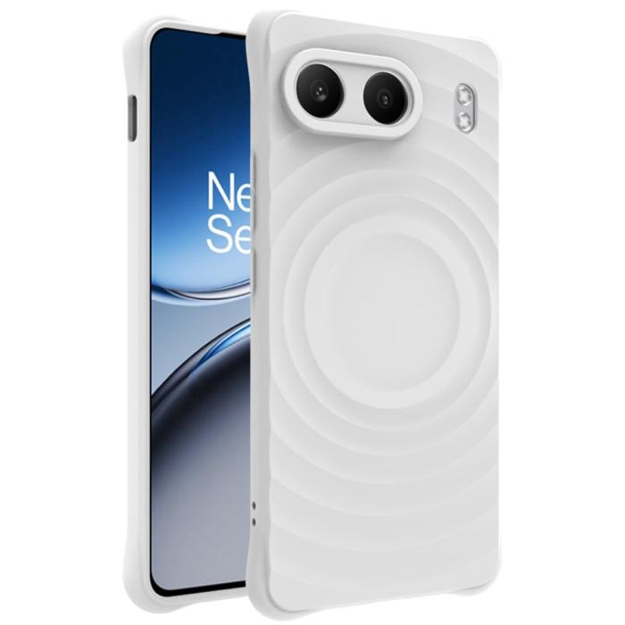 Bild 1, IMAK OnePlus Nord 4 Skal Waterdrop Matt Vit