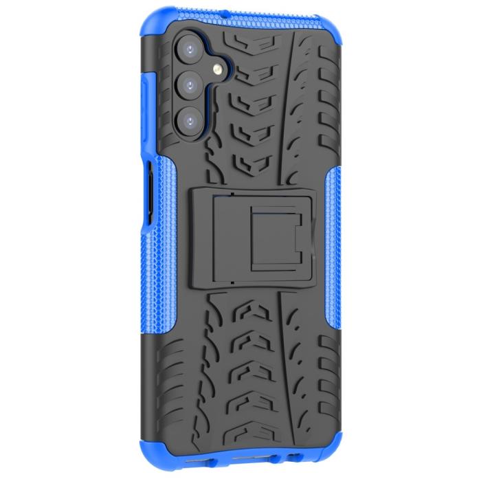 Bild 3, Samsung Galaxy A04s / A13 5G Stöttåligt Skal med Stöd Blå