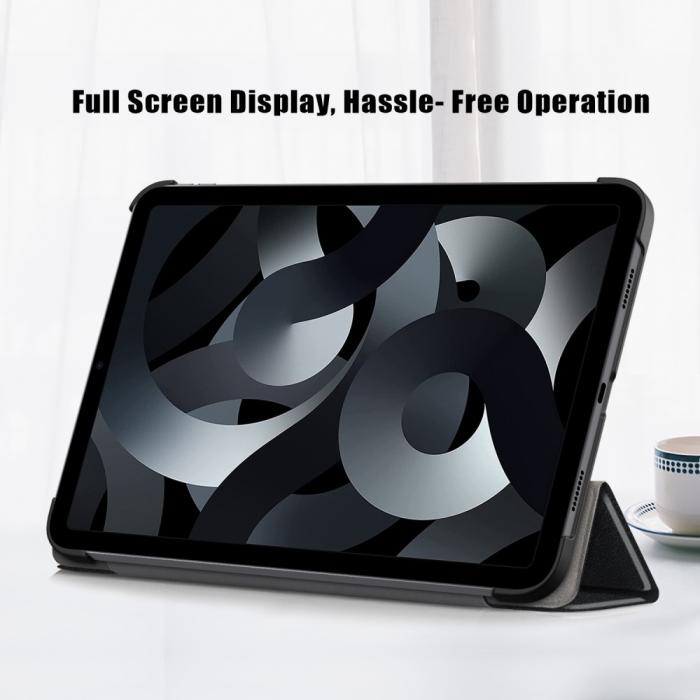 Bild 2, iPad 11 2025 / 10.9 2022 Fodral Tri-Fold Svart