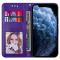 iPhone 12 / 12 Pro - Crazy Horse Fodral - Lila