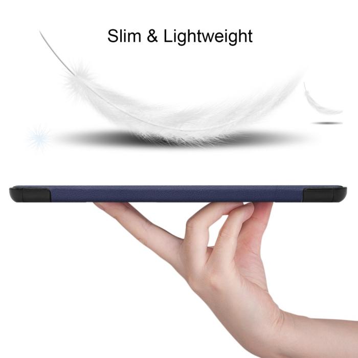 Bild 2, Samsung Galaxy Tab S6 Lite - Tri-Fold Fodral - Mörk Blå