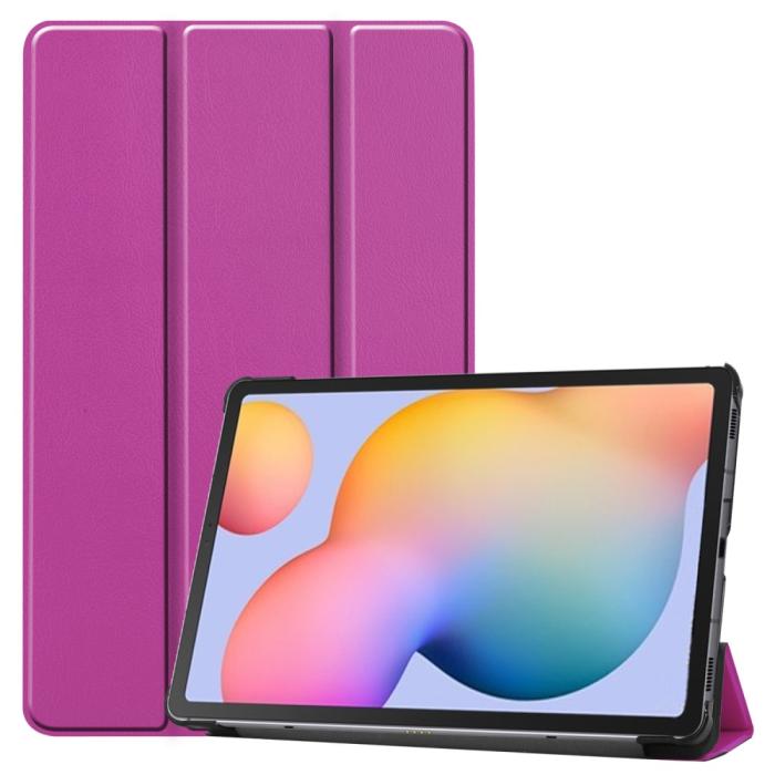 Bild 1, Samsung Galaxy Tab S6 Lite - Tri-Fold Fodral - Lila