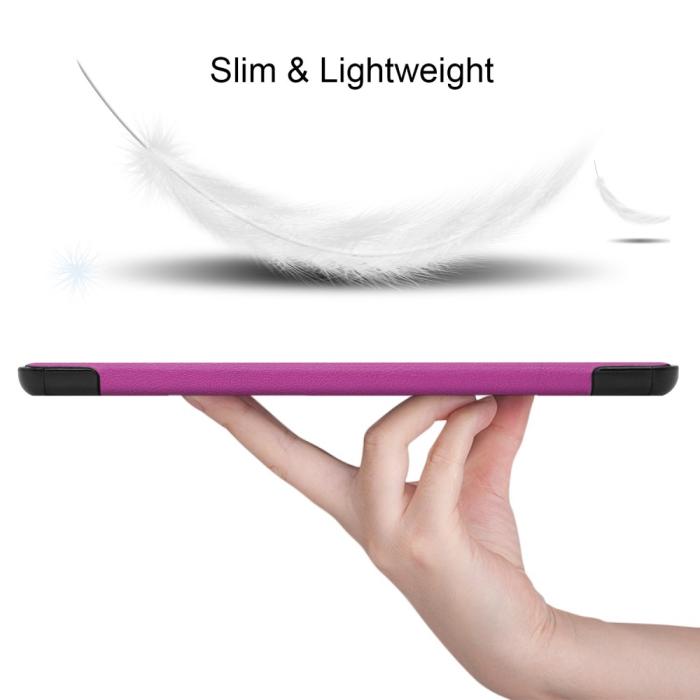 Bild 2, Samsung Galaxy Tab S6 Lite - Tri-Fold Fodral - Lila