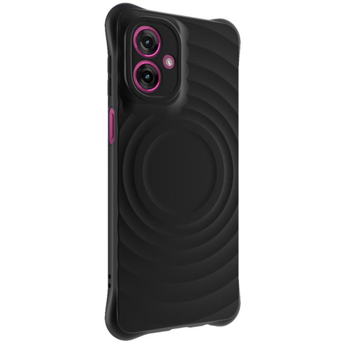 Bild 5, IMAK Motorola Moto G55 5G Skal Waterdrop Matt Svart