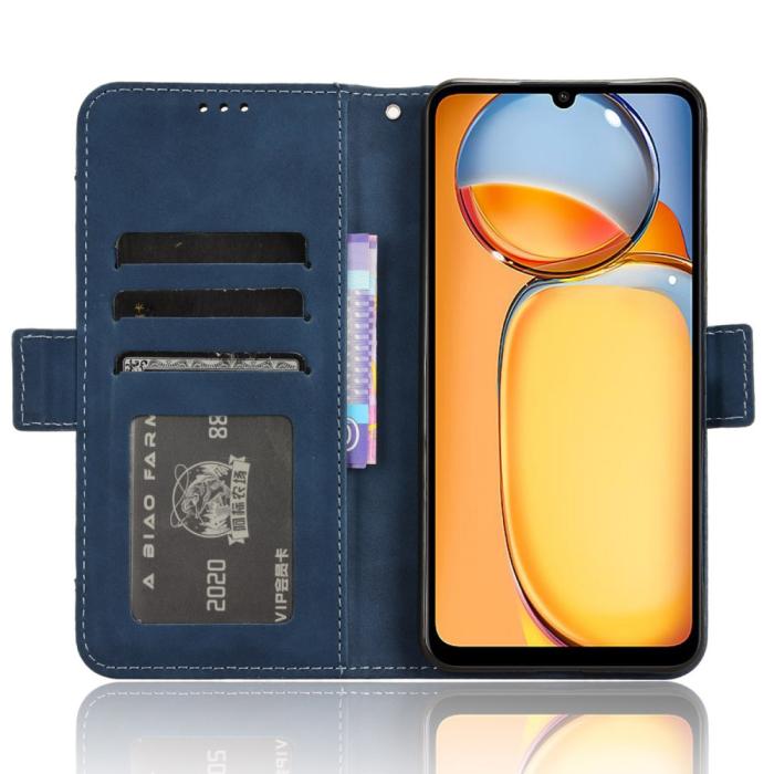 Bild 3, Xiaomi Redmi 13C 4G Fodral Med Avtagbart Kortfodral Blå