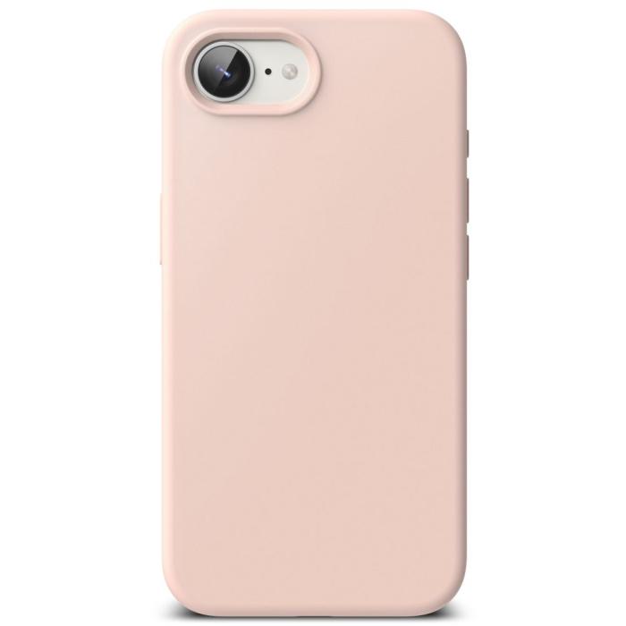 Bild 3, Ringke iPhone 17e / 16e Skal MagSafe Silikon Pink Sand