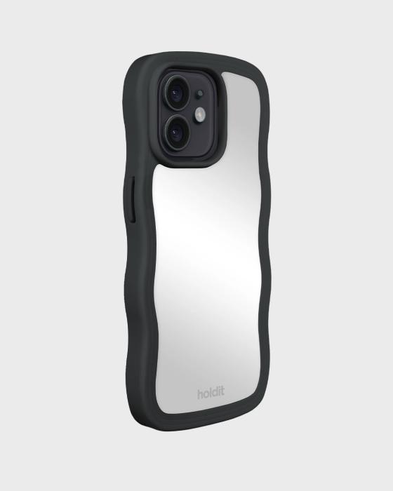 Bild 2, holdit iPhone 12/12 Pro Skal Wavy Black Mirror