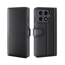 Xiaomi 15T Pro Fodral Premium &Auml;kta L&auml;der Svart