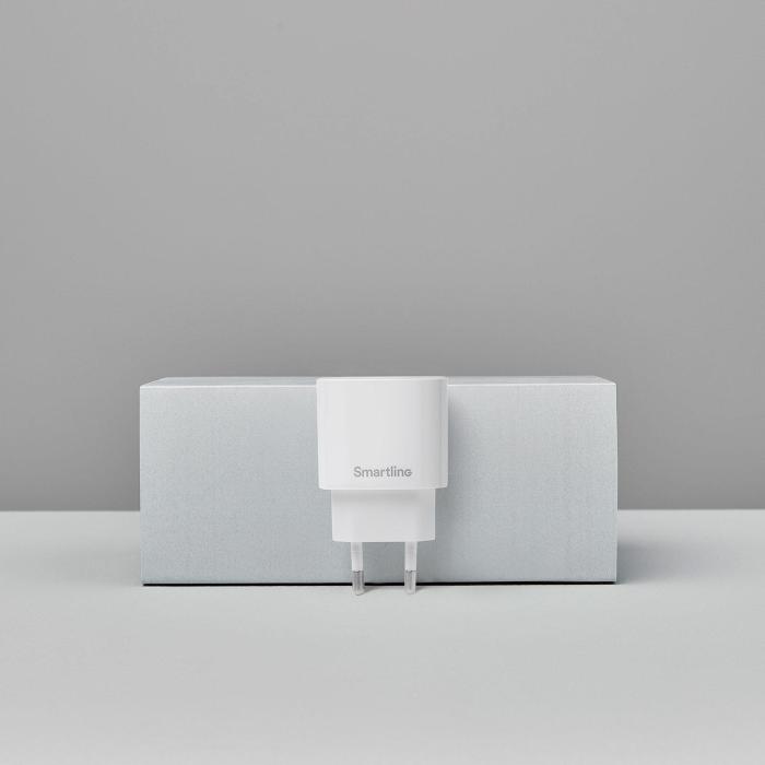 Bild 3, Smartline Väggladdare 12W 2.4A Vit