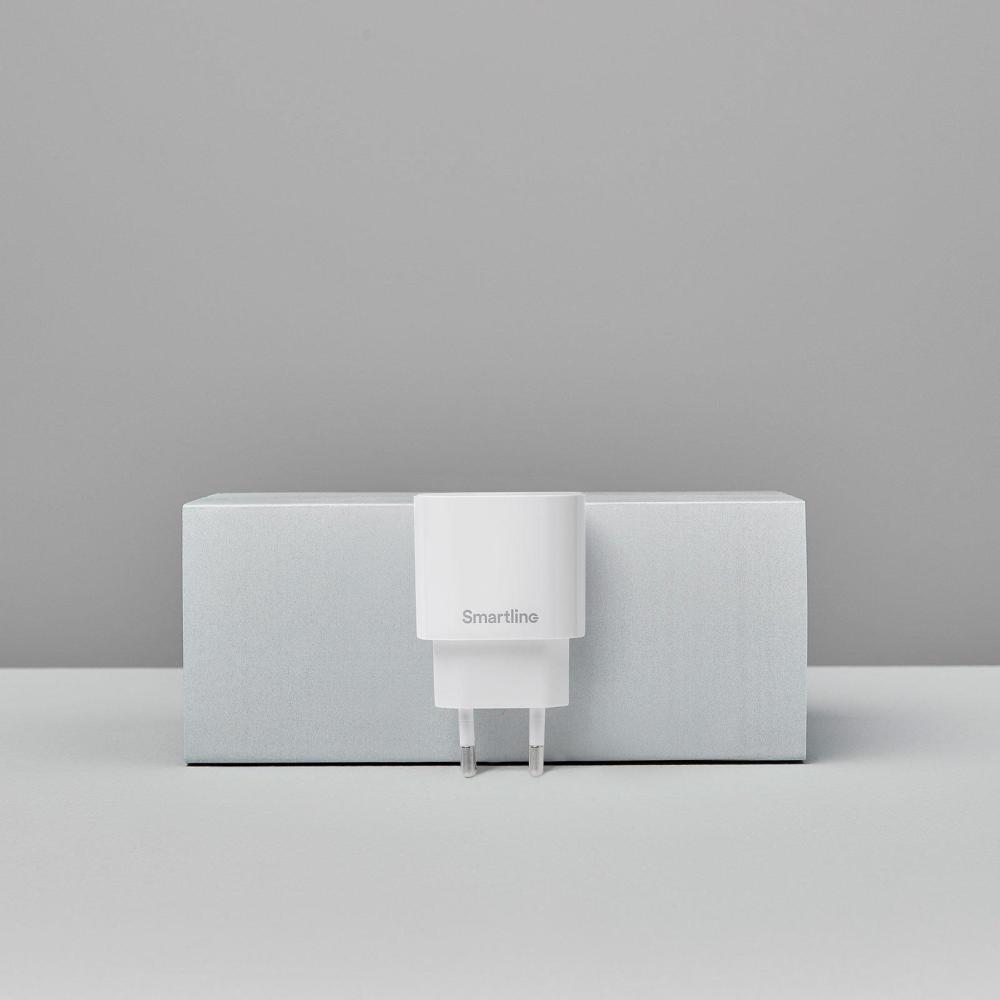 Smartline Väggladdare 12W 2.4A Vit
