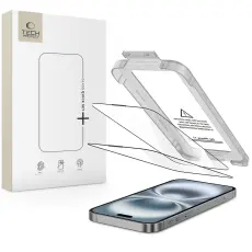 Tech-Protect iPhone 17 2-PACK Skärmskydd Quick Set+ Svart