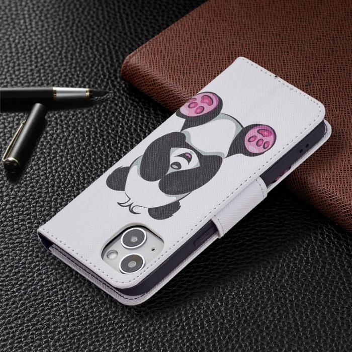 Bild 6, iPhone 15 Fodral Med Tryck Baby Panda