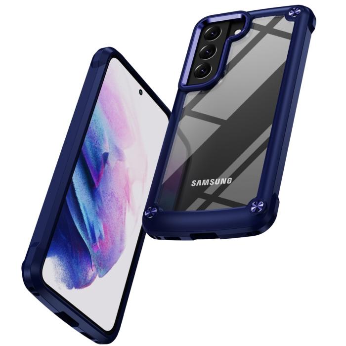 Bild 2, Samsung Galaxy S23 Plus Skal Shockproof Hybrid Blå
