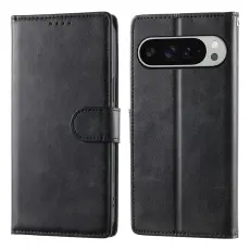 Google Pixel 11 Pro XL Fodral L&auml;der Svart