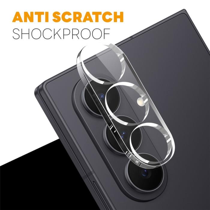 Bild 3, NORTHJO Galaxy Z Fold 8 Ultra 2-PACK Linsskydd Härdat Glas