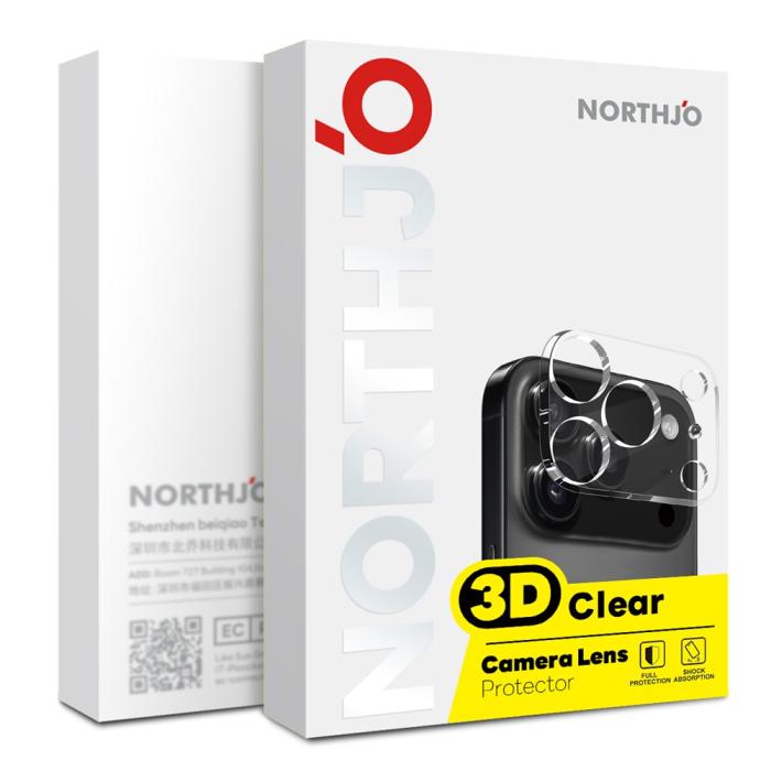 Bild 5, NORTHJO Galaxy Z Fold 8 Ultra 2-PACK Linsskydd Härdat Glas