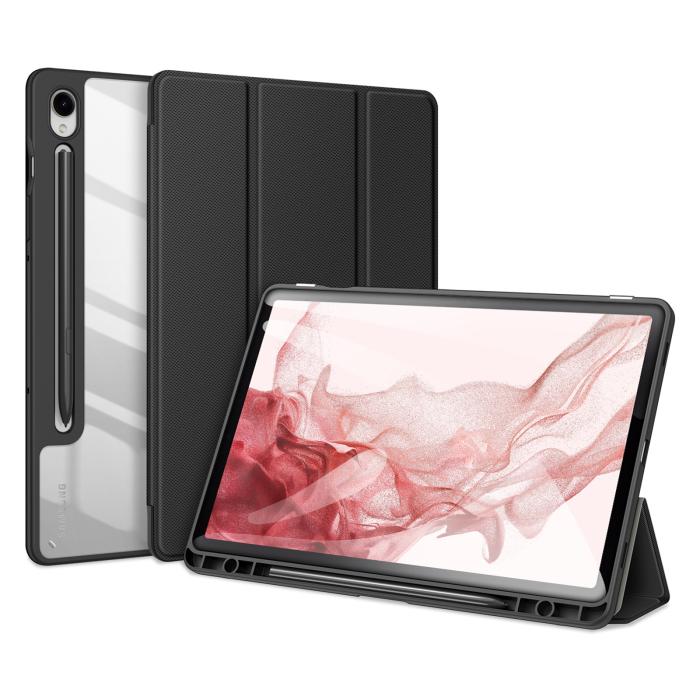 Bild 1, DUX DUCIS Galaxy Tab S9 Fodral TOBY Tri-Fold Svart