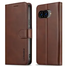 LC.IMEEKE Google Pixel 10a Fodral L&auml;der Brun